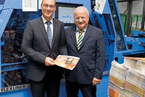 Müller Martini Flexiliner at SKN in Germany has inserted 150 Million Products in 2 Years